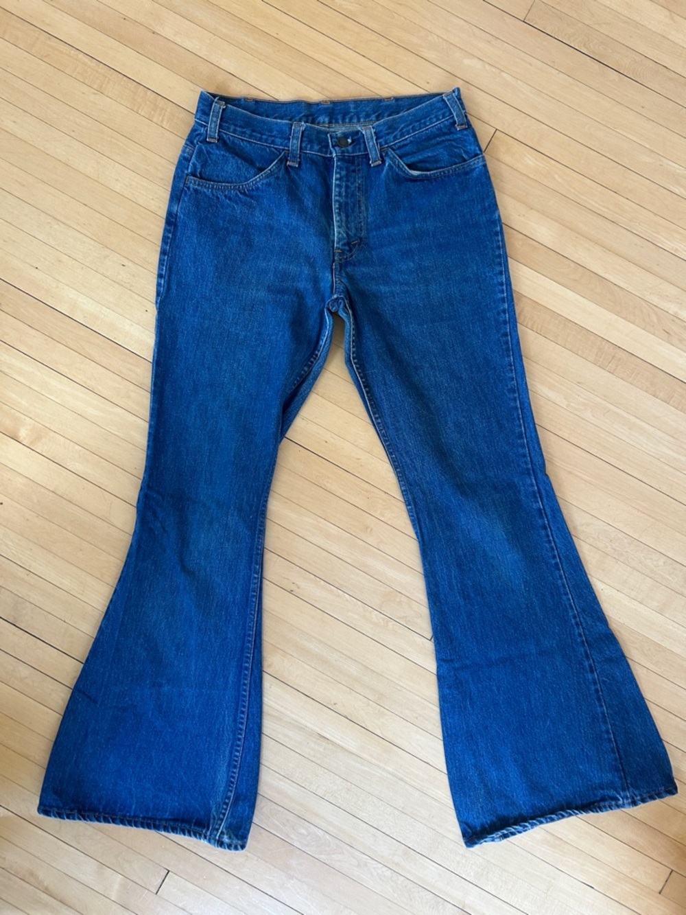 1972-1974 Orange Tab Levi’s Bell Bottom Jeans 30x32